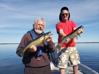 Marc and me with a double