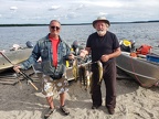 Part of the day's catch